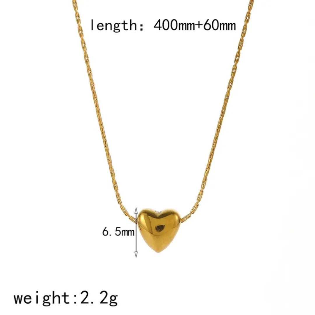 Ziya Dainty Heart Necklace