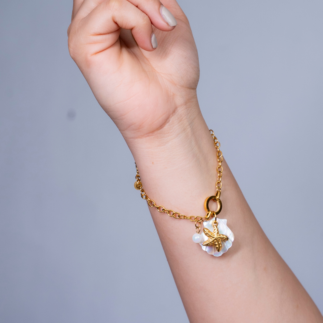 The Coastal Muse Charms Bracelet