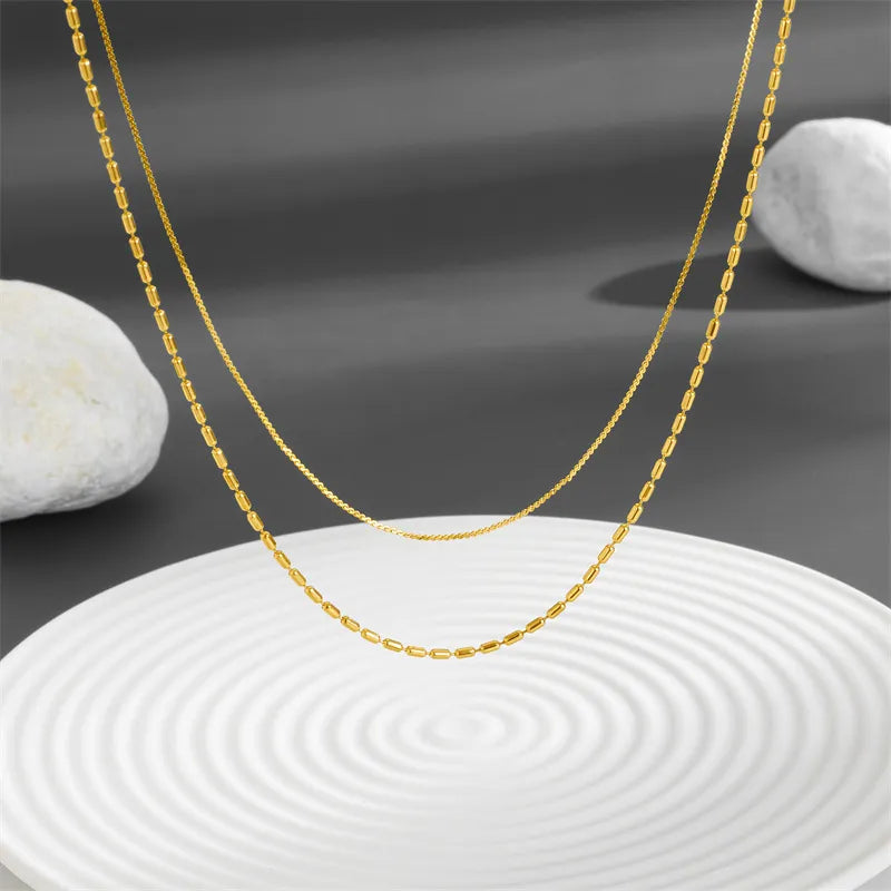 Laila Double-Layered Necklace