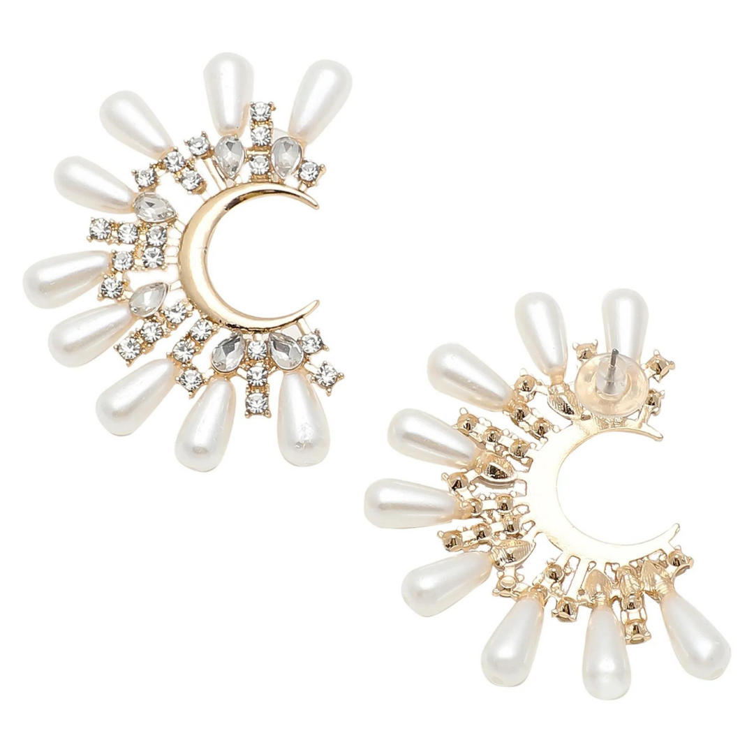 Tara Pearl Party Earrings