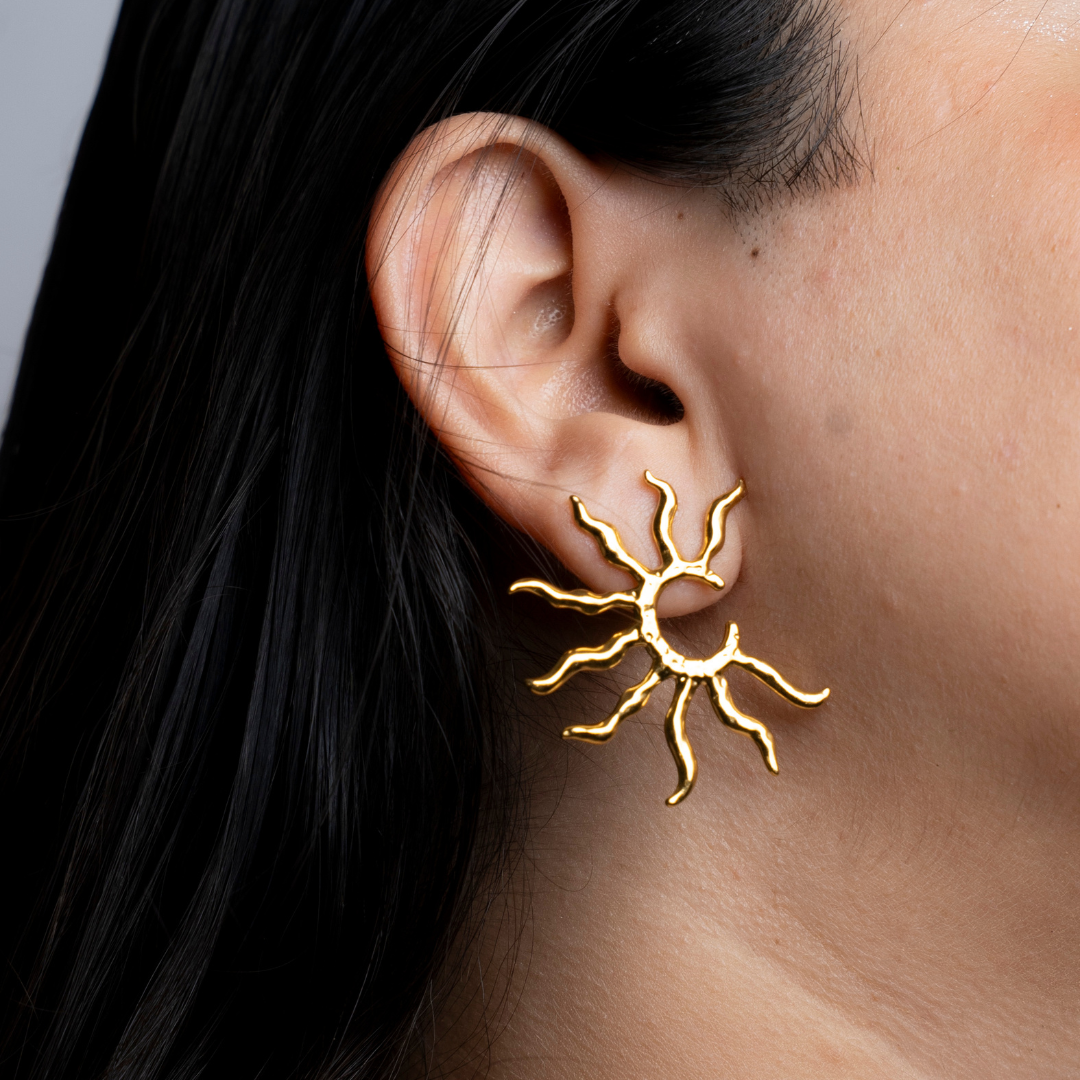 Golden Hour Stud Earrings