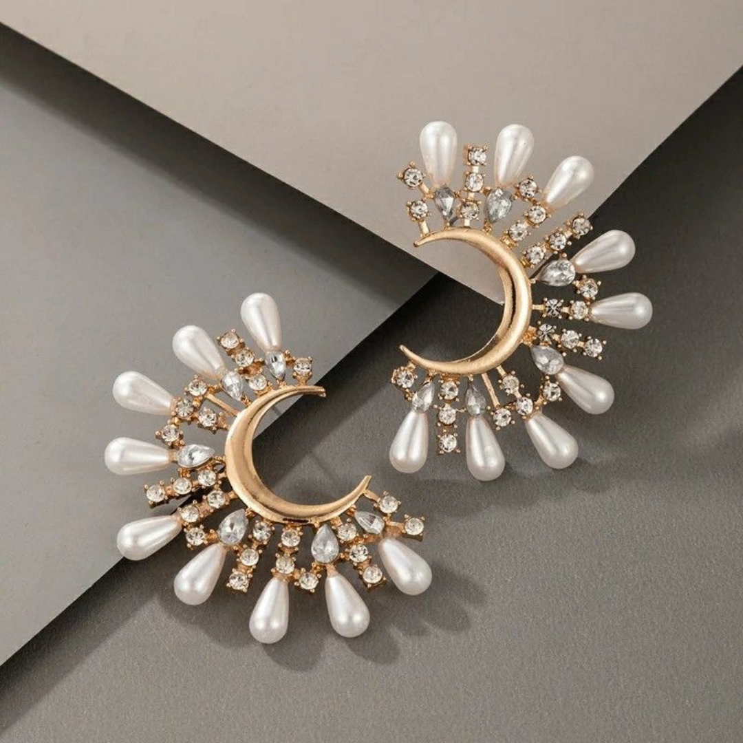 Tara Pearl Party Earrings