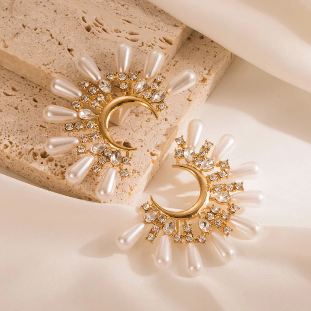 Tara Pearl Party Earrings