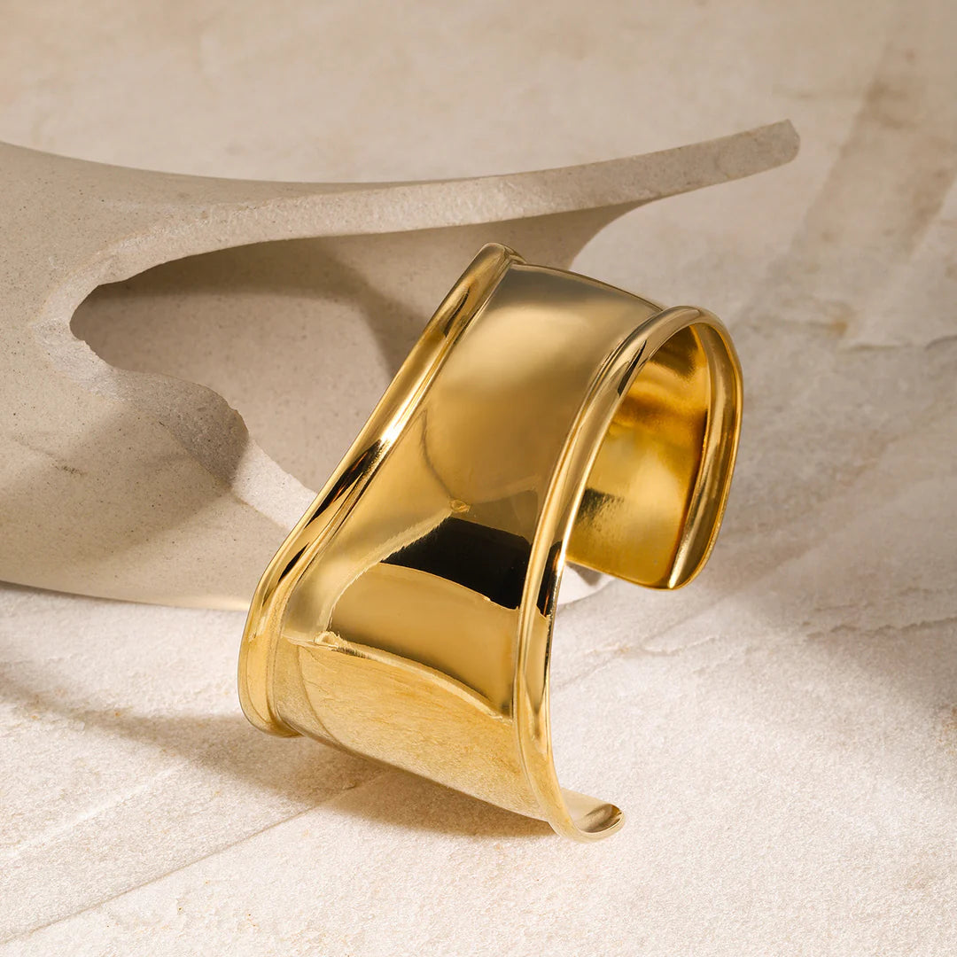 Aura Bold Adjustable Cuff Bracelet