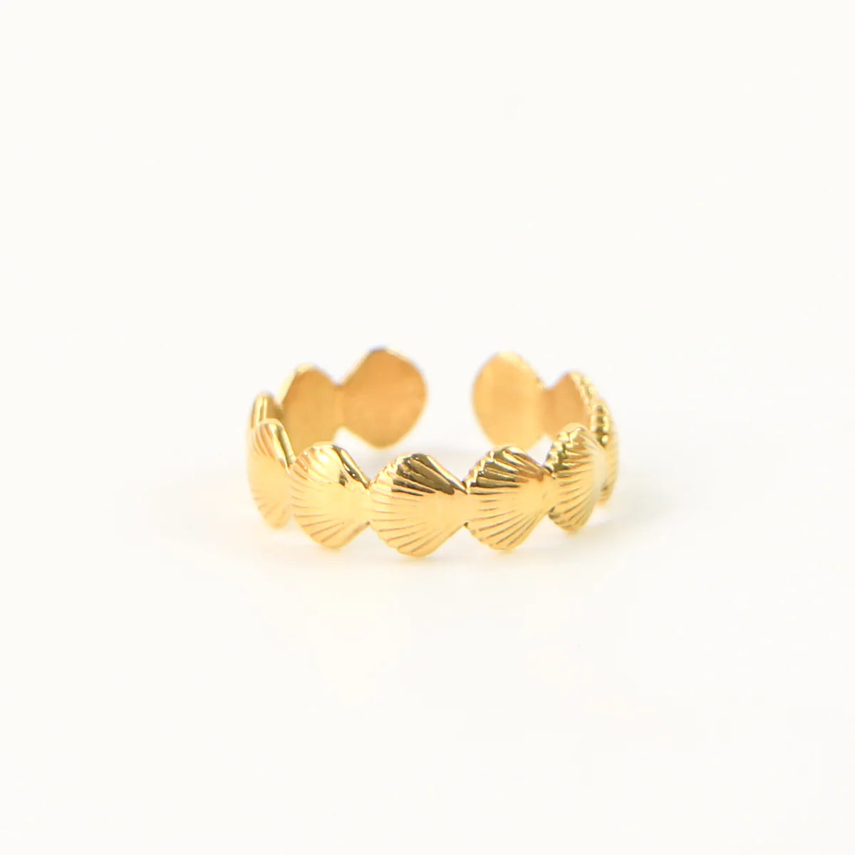 Shell Whisper Adjustable Ring