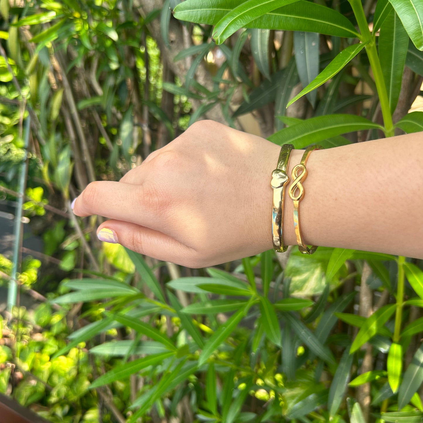 Rachel Heart On Sleeve Bracelet