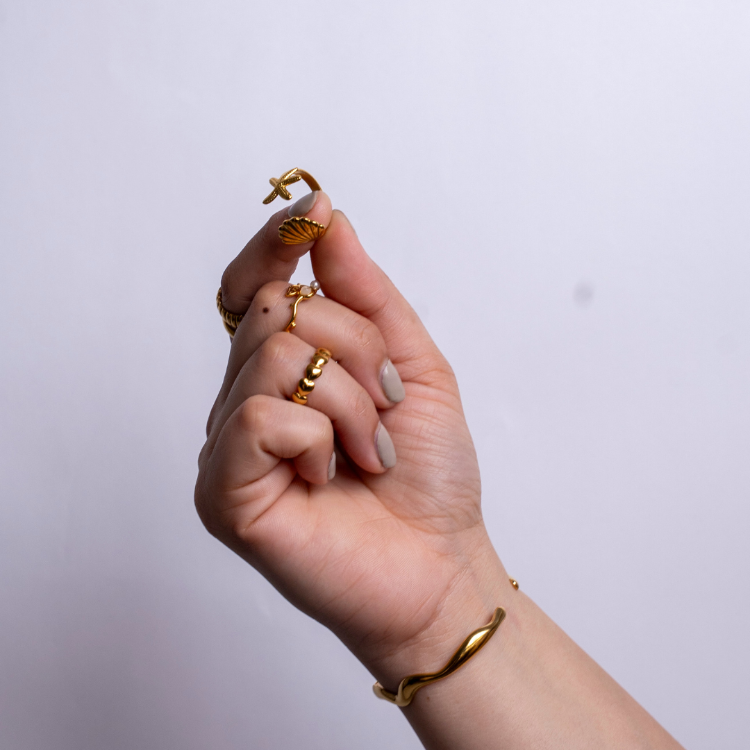 Dune Wave Adjustable Bracelet