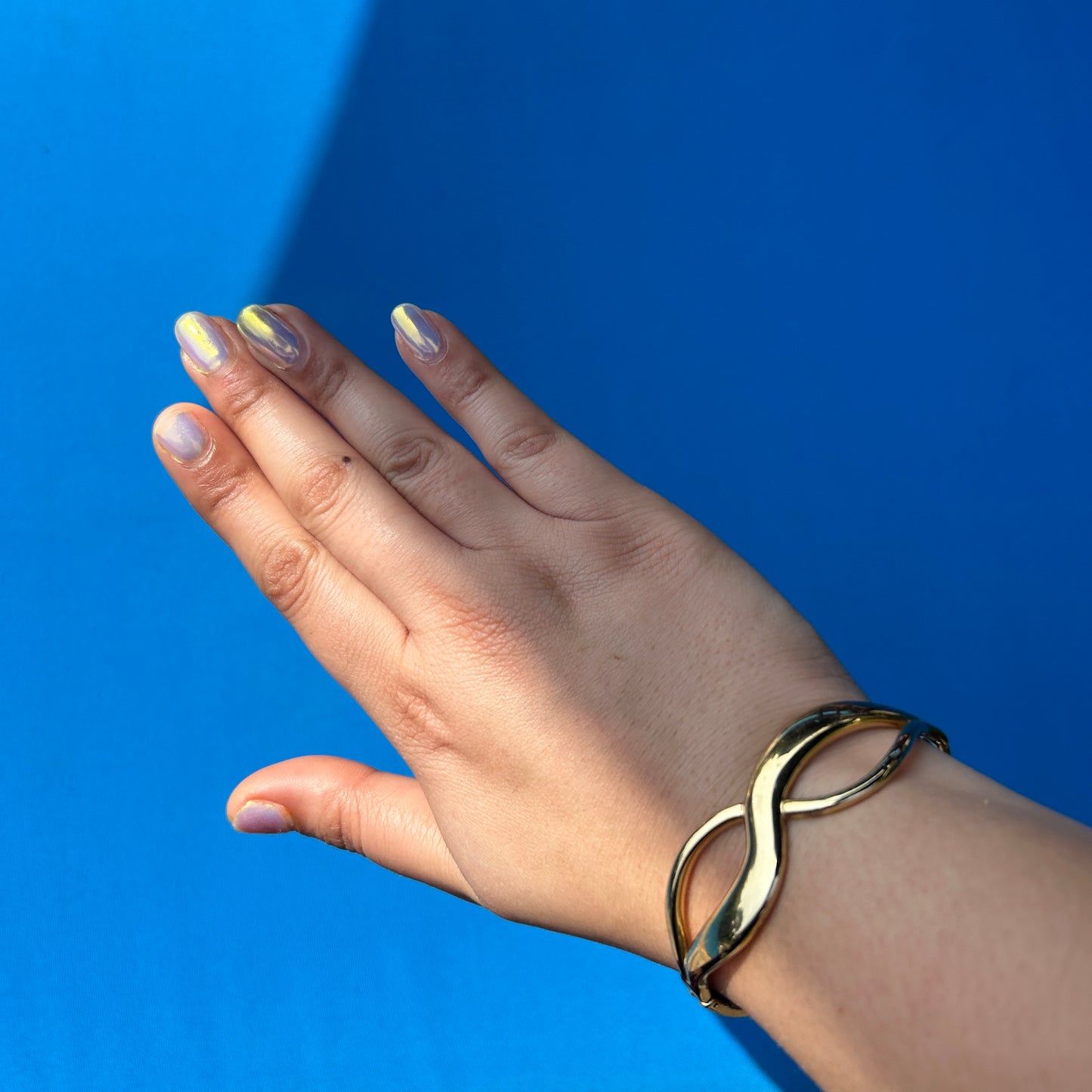 Infinity Wave Chunky Bracelet
