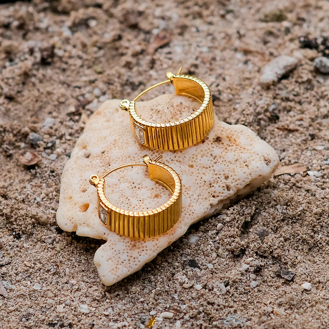 Timeless Edge Hoops