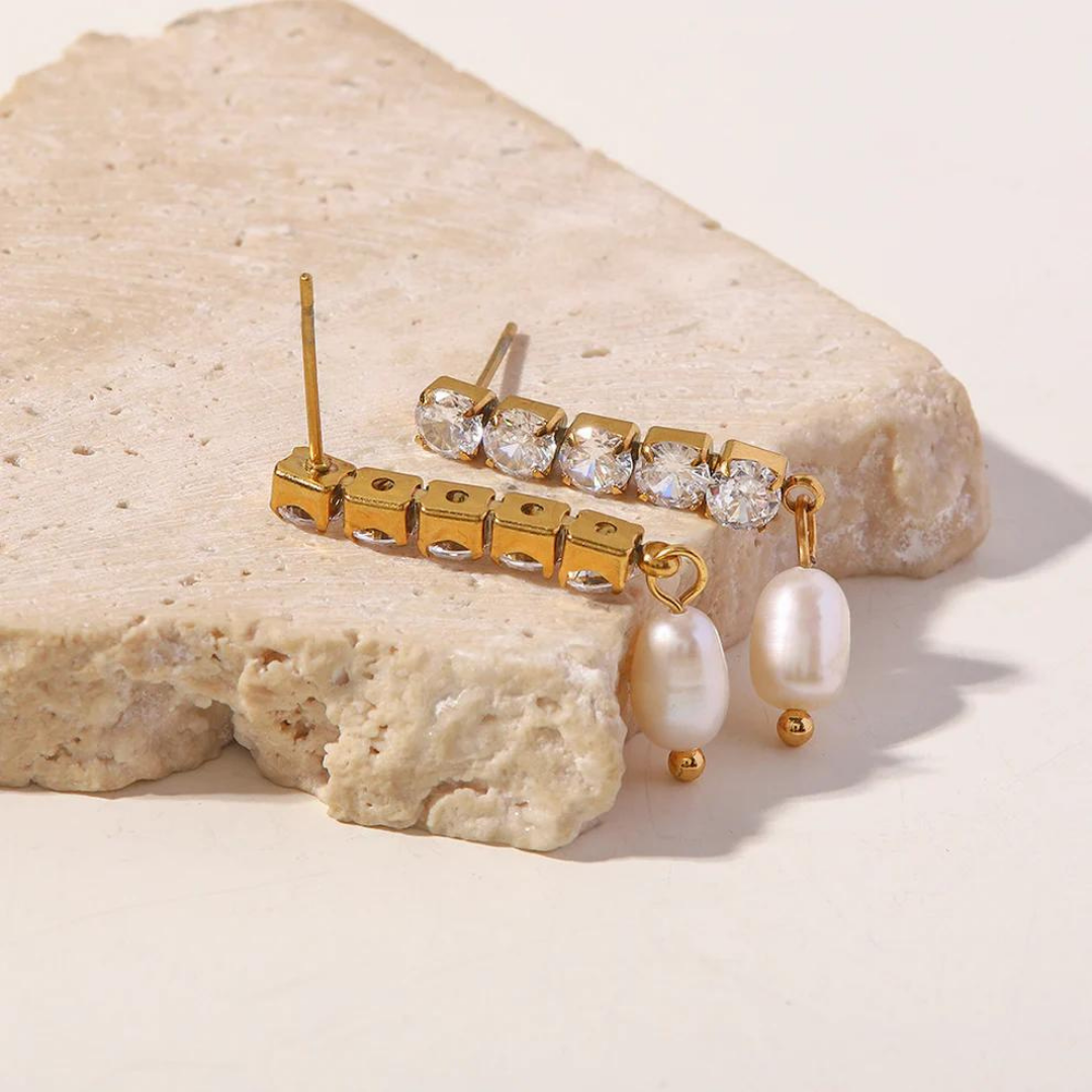 Hermes Fusion Pearl Drop Earrings