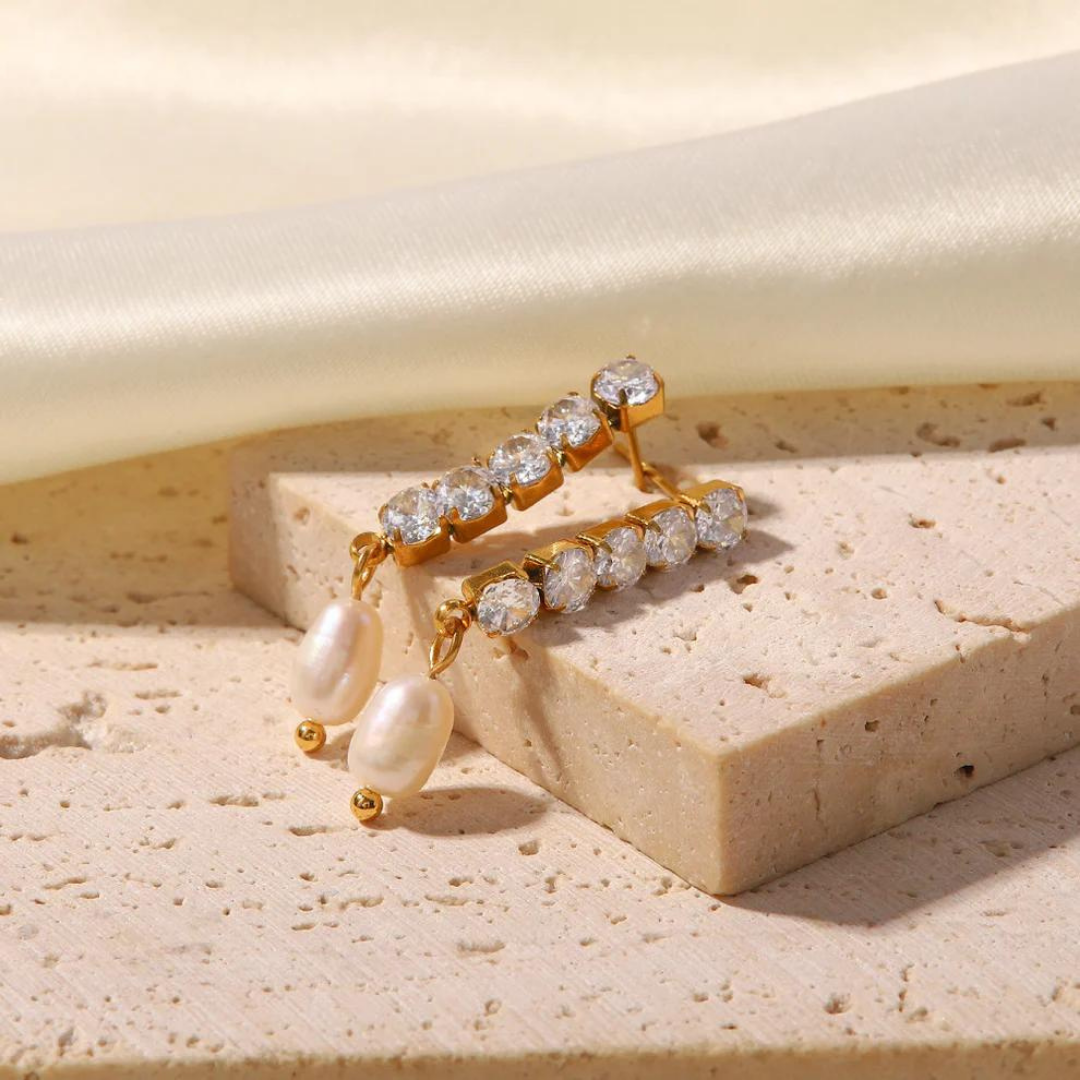 Hermes Fusion Pearl Drop Earrings