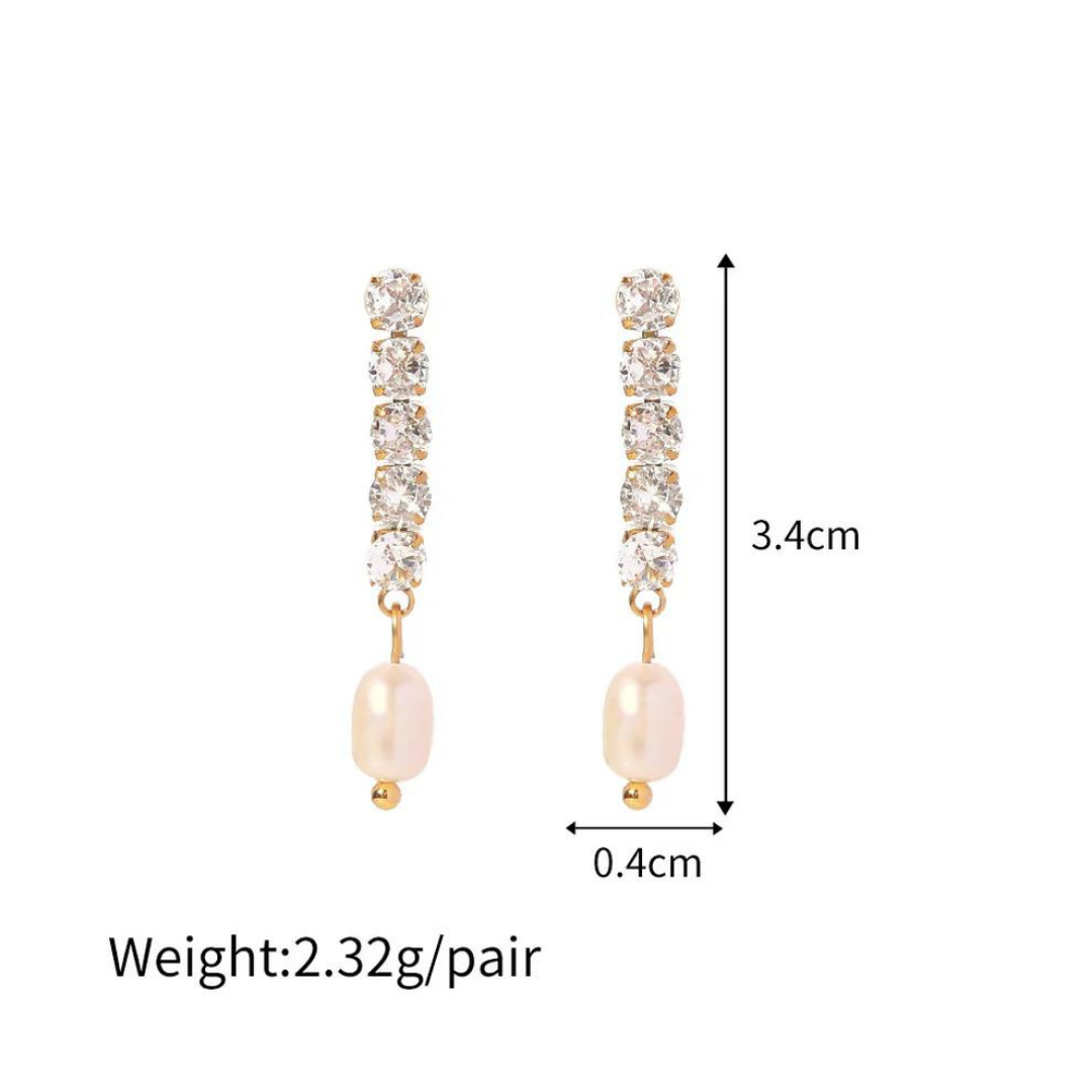 Hermes Fusion Pearl Drop Earrings