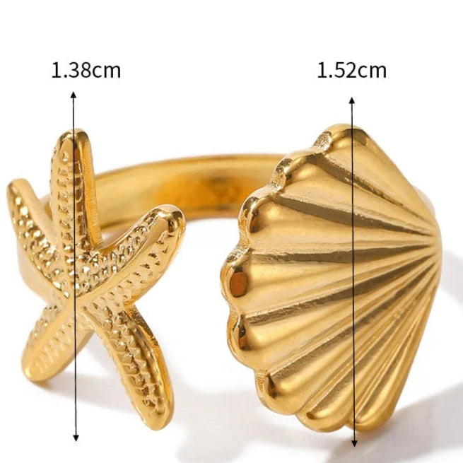 Tide & Treasure Adjustable Ring