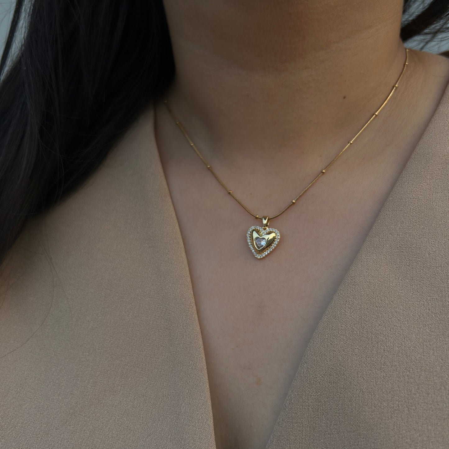 Esme Heart Necklace