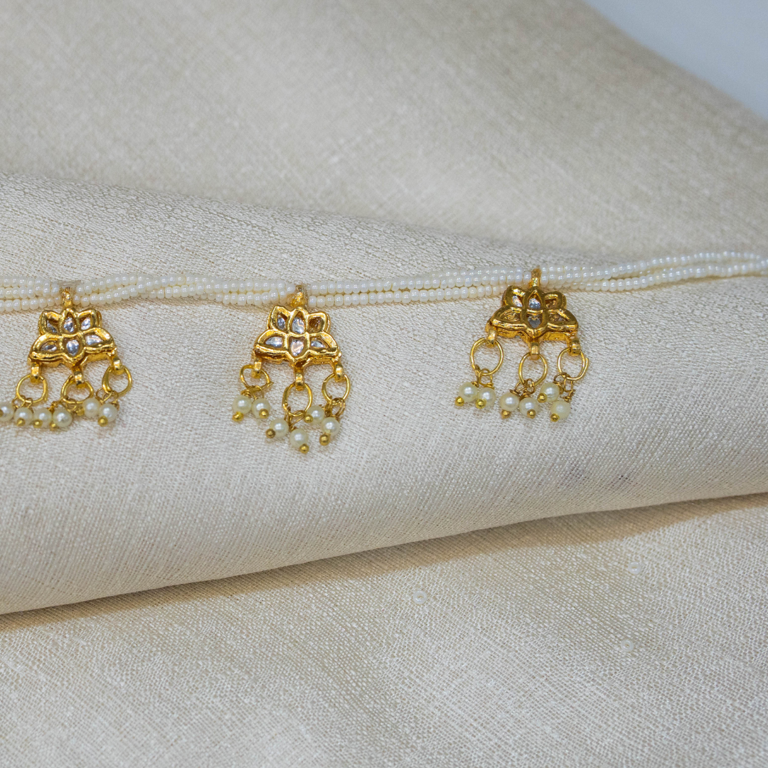 Mahira Lotus Choker Necklace