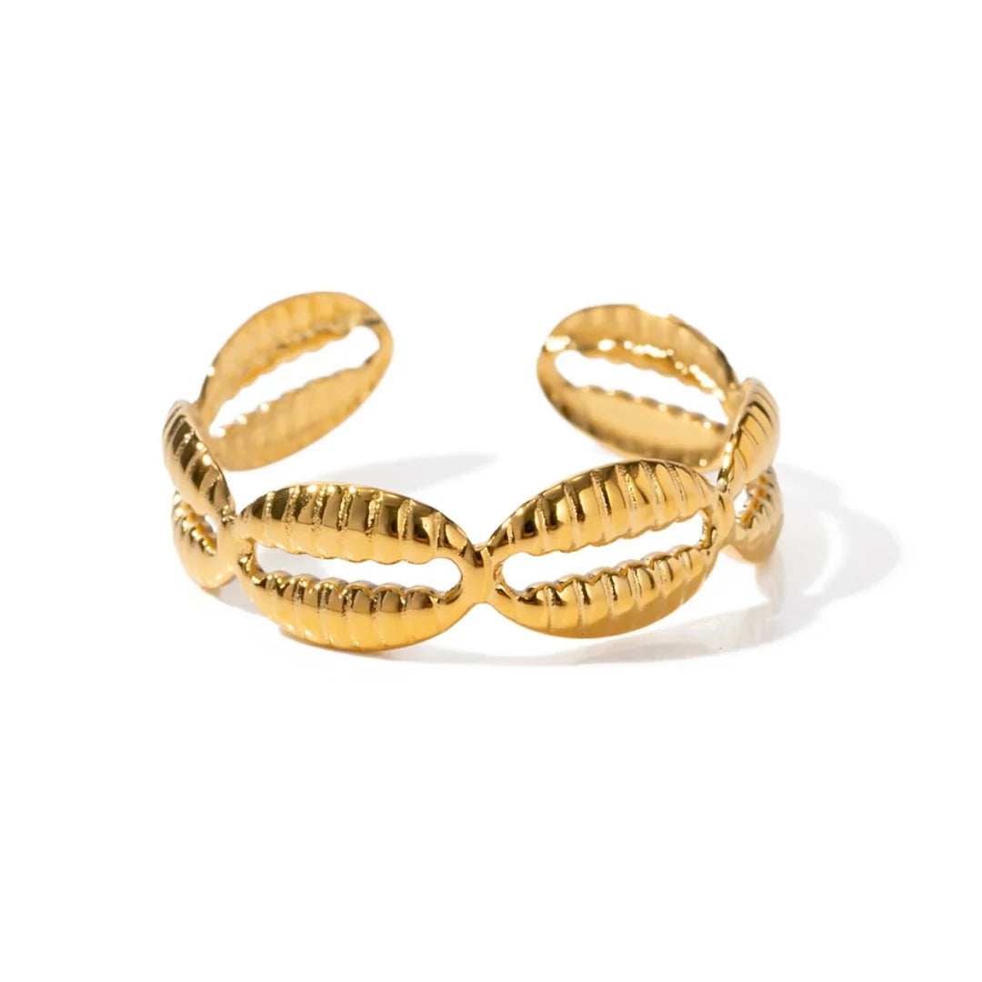 Shell Out Adjustable Ring