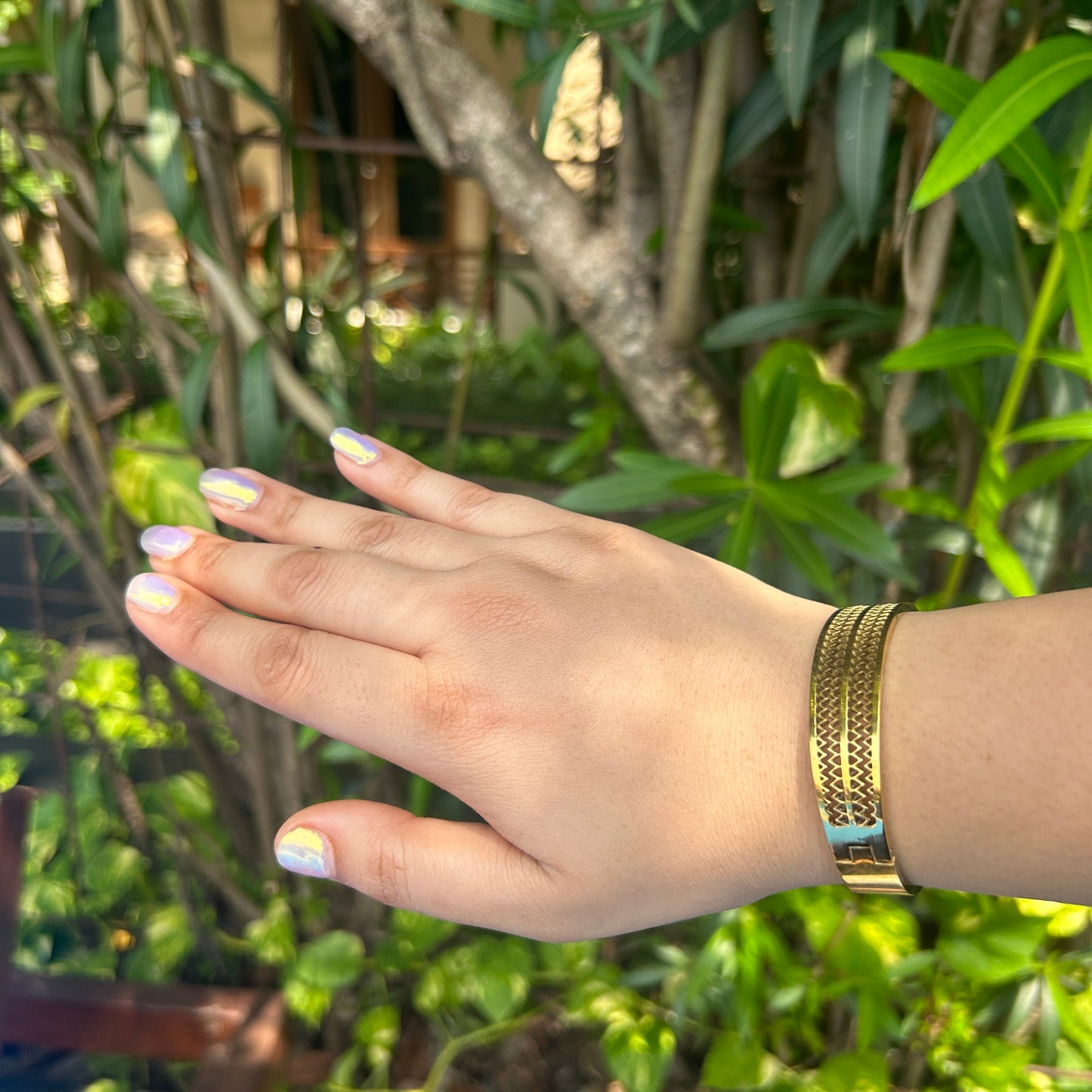Leah Intricate and Bold Bracelet
