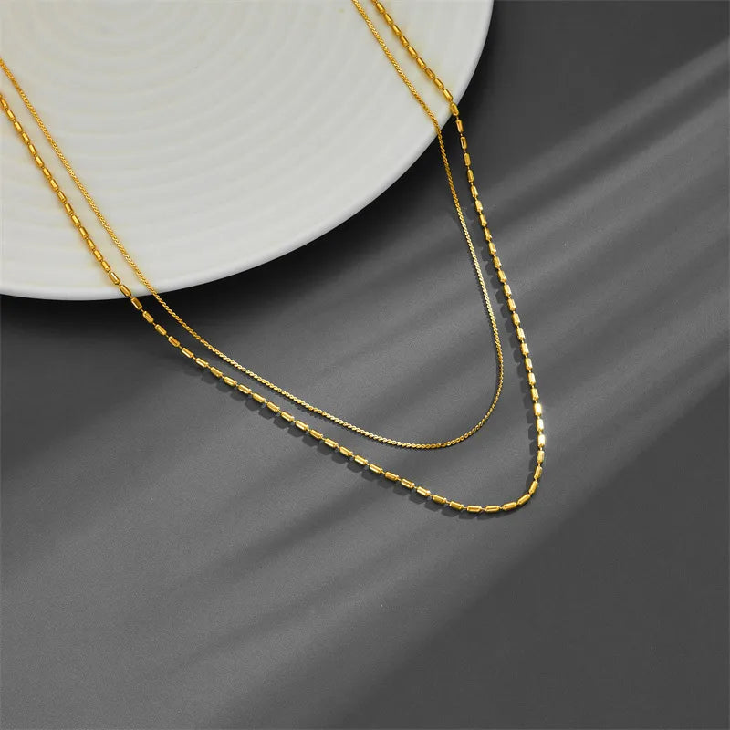 Laila Double-Layered Necklace