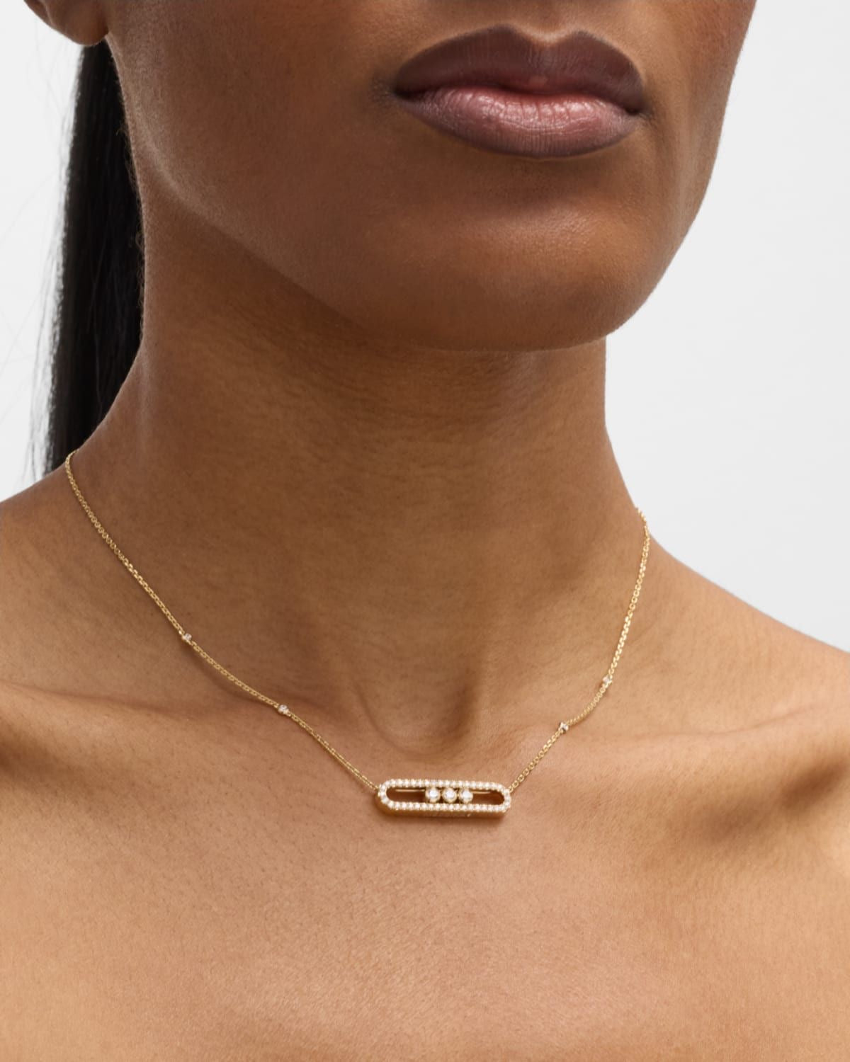 Diamonds in Motion Necklace