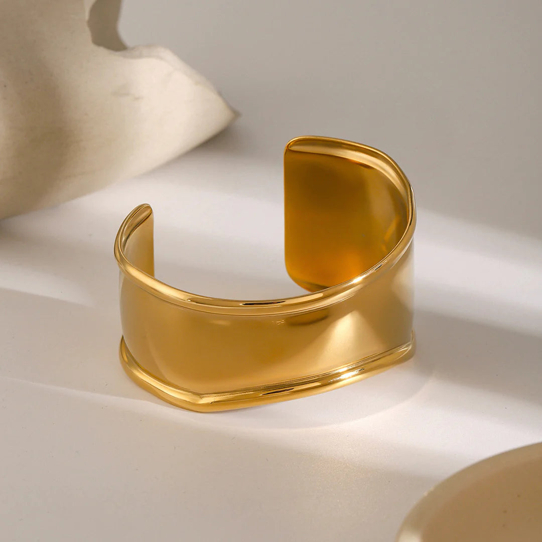 Aura Bold Adjustable Cuff Bracelet