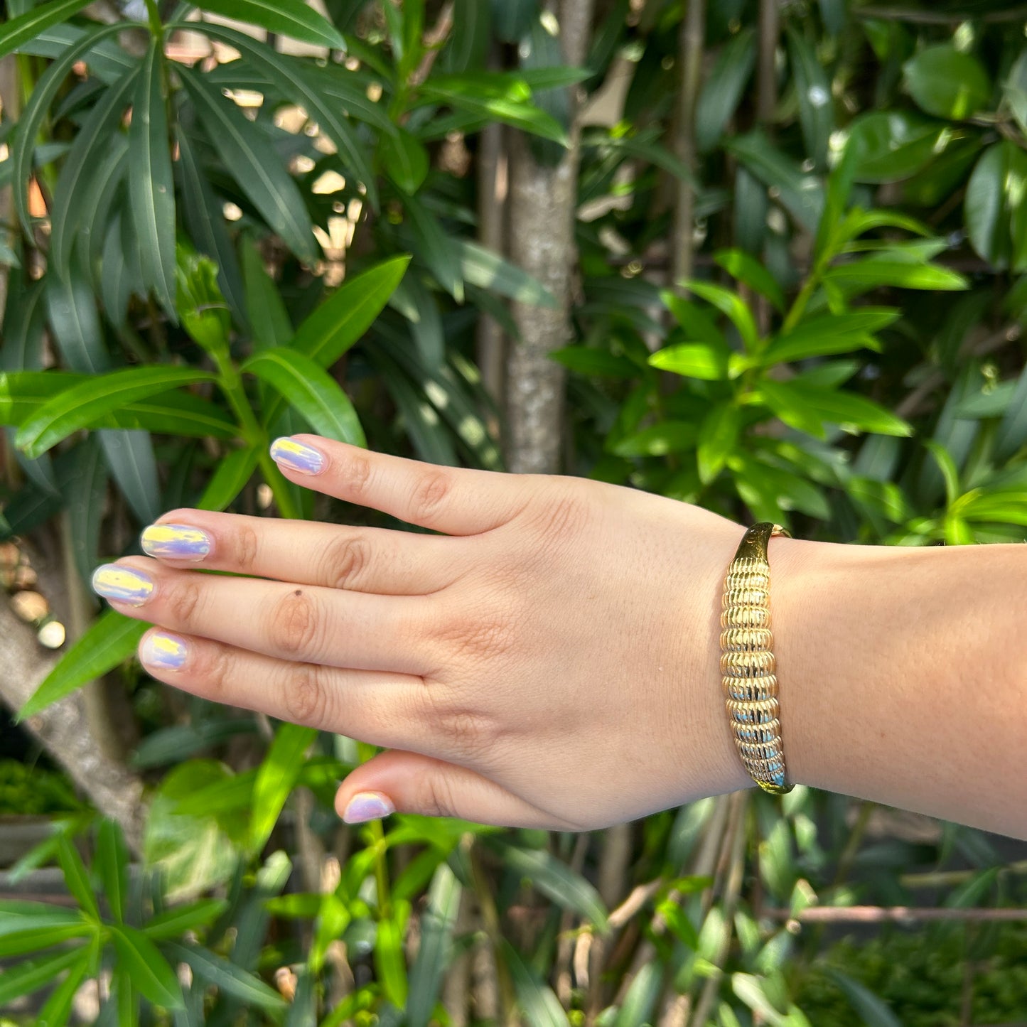 Nora Chunky Textured Bracelet
