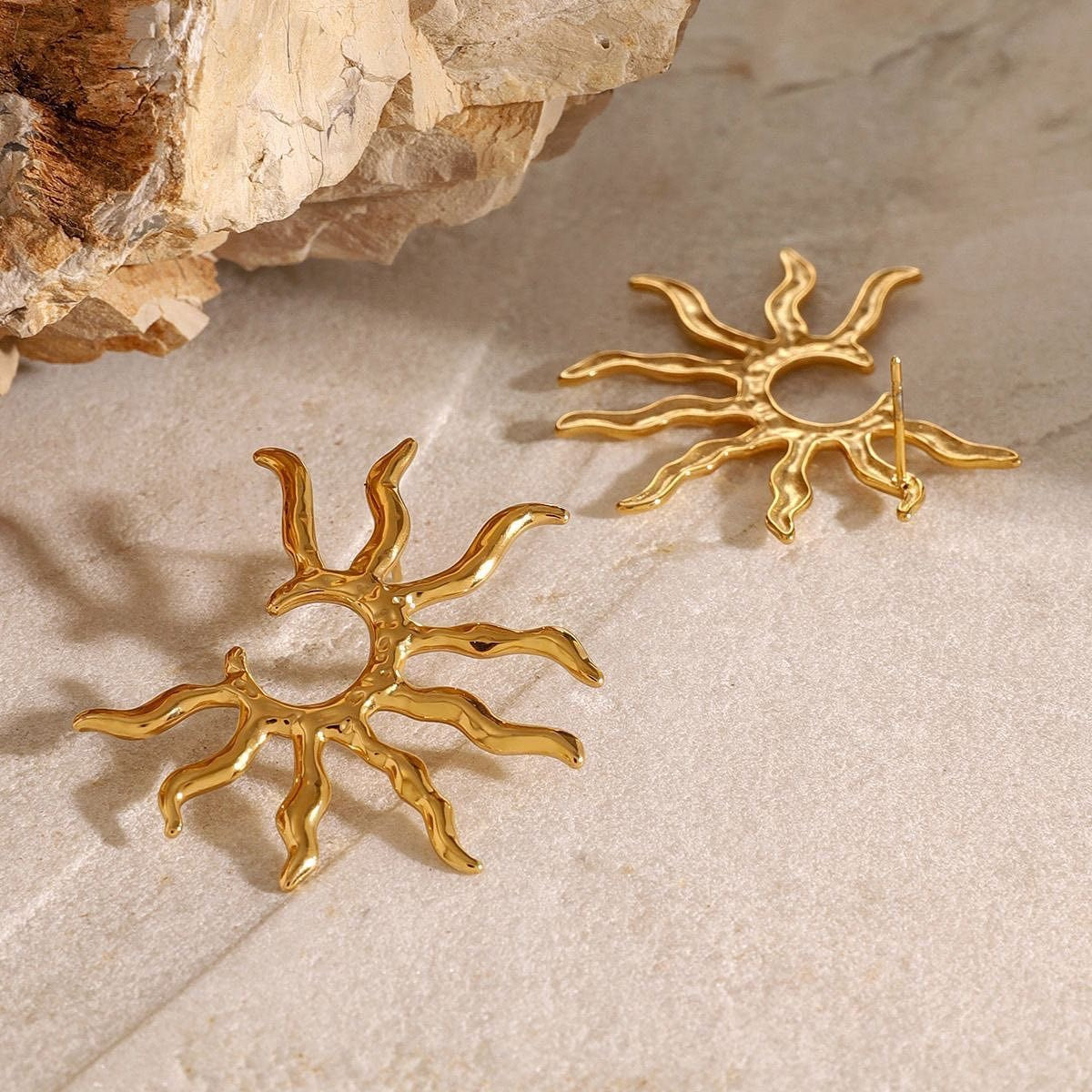 Golden Hour Stud Earrings