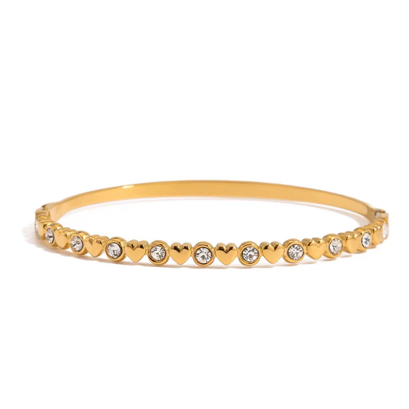 Hearts and Sparkles Bracelet