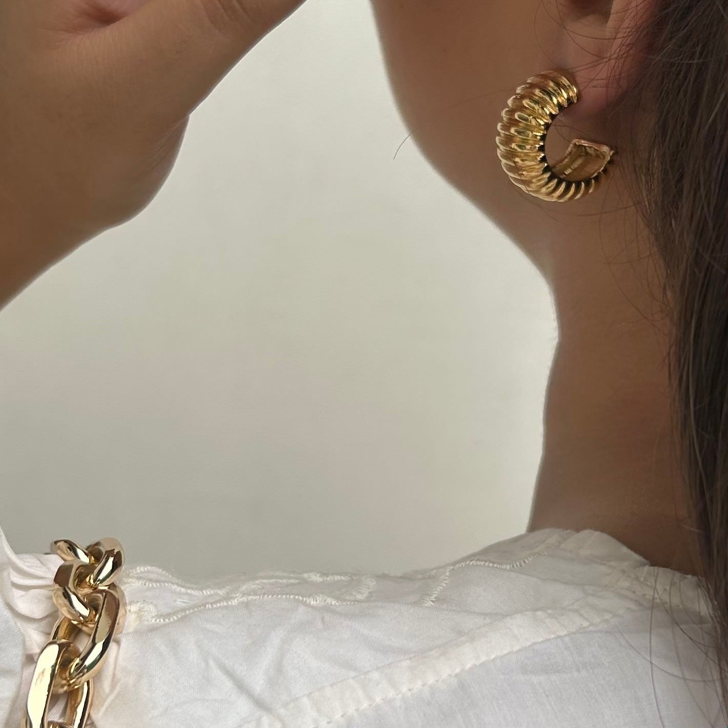 Claudia Chunky Hoops