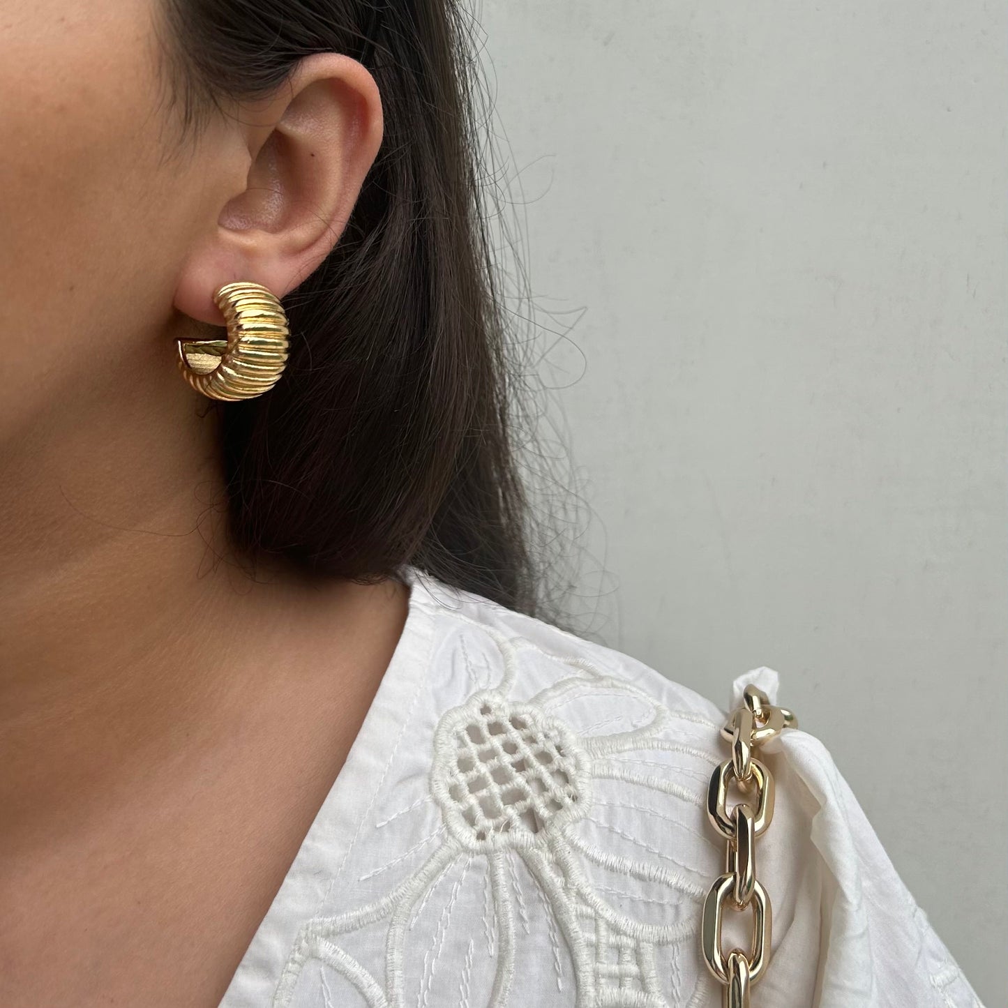 Claudia Chunky Hoops
