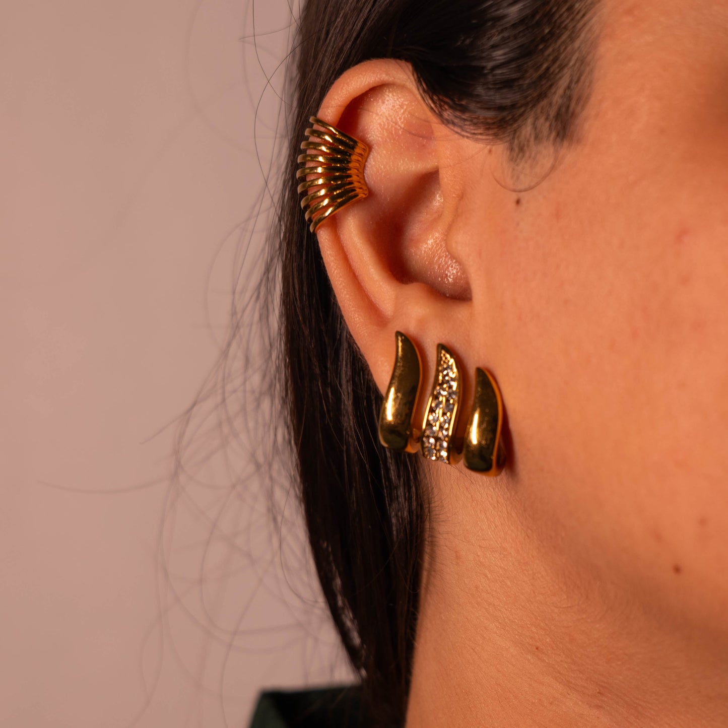 Glow Getter Rhinestone Earrings