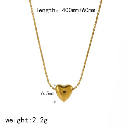 Ziya Dainty Heart Necklace