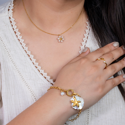 The Coastal Muse Charms Bracelet