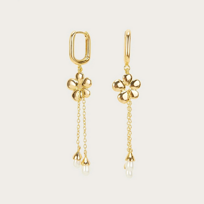 The Sunehri Phool Drop Earrings