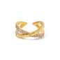 Eternal Glow Criss-Cross Ring