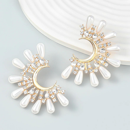 Tara Pearl Party Earrings