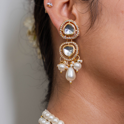 Pankhuri Pearl Drop Earrings