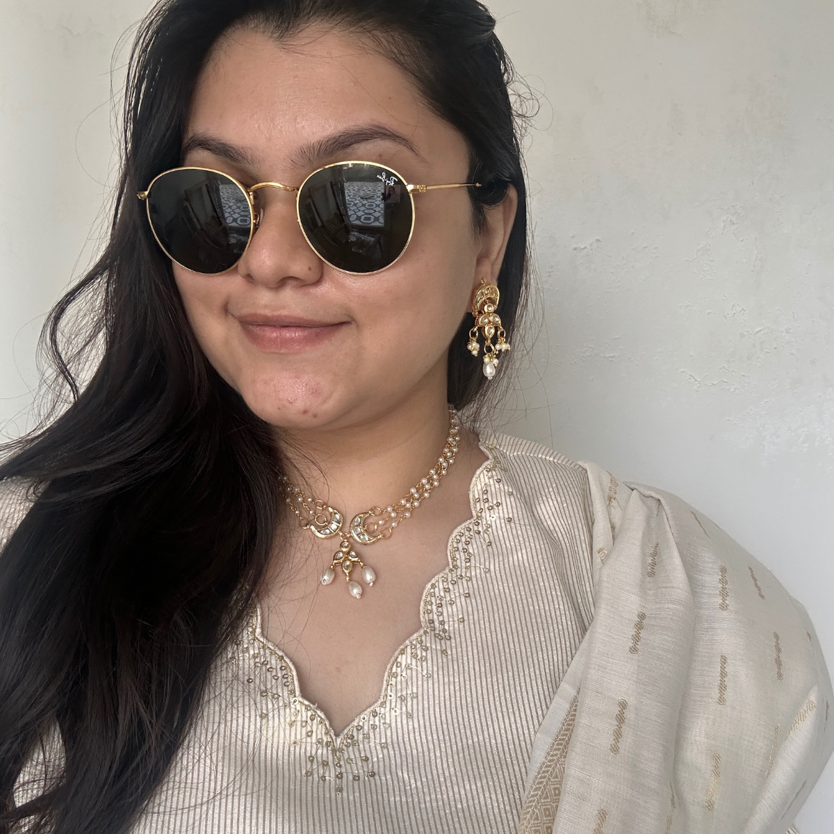 Nayra Choker Necklace and Earrings Set