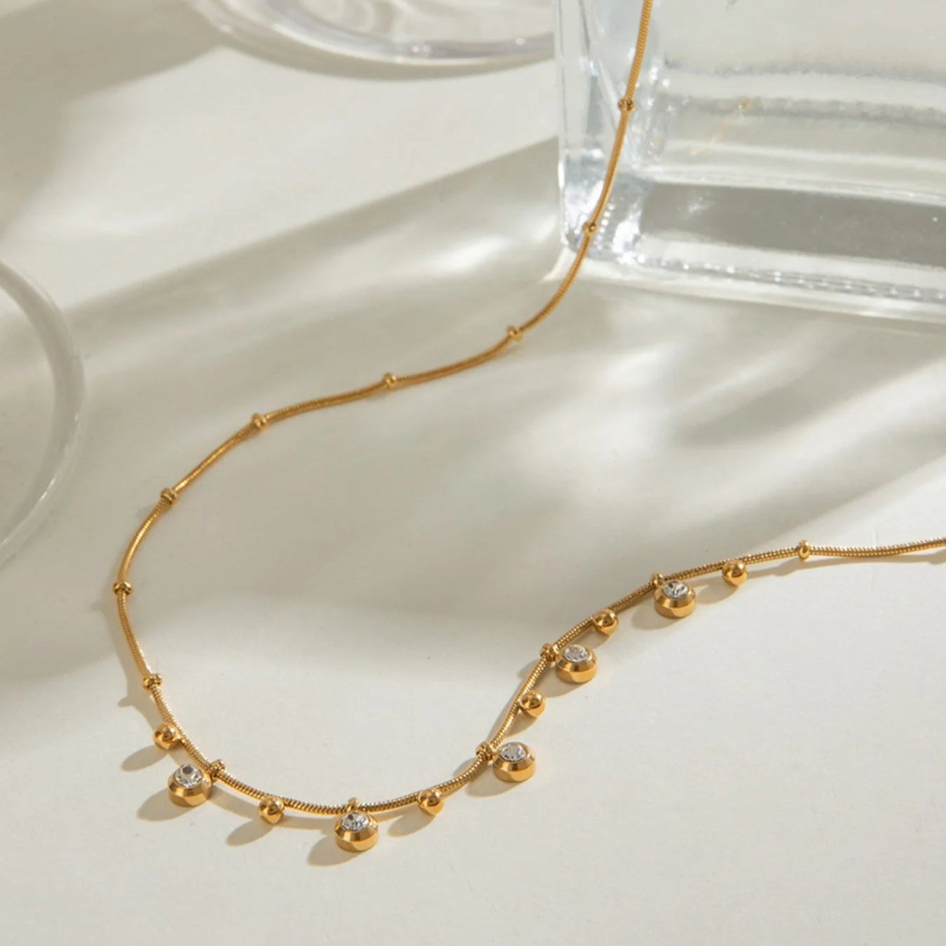 Everyday Glimmer Charms Necklace