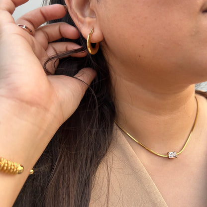 Luxe Stone Choker Necklace