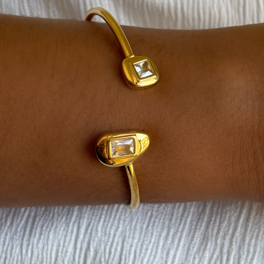 The Noor Adjustable Vintage Cuff Bracelet