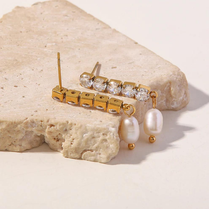 Hermes Fusion Pearl Drop Earrings