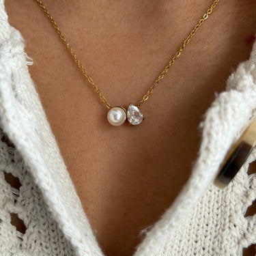 Duo Grace Pearl Necklace