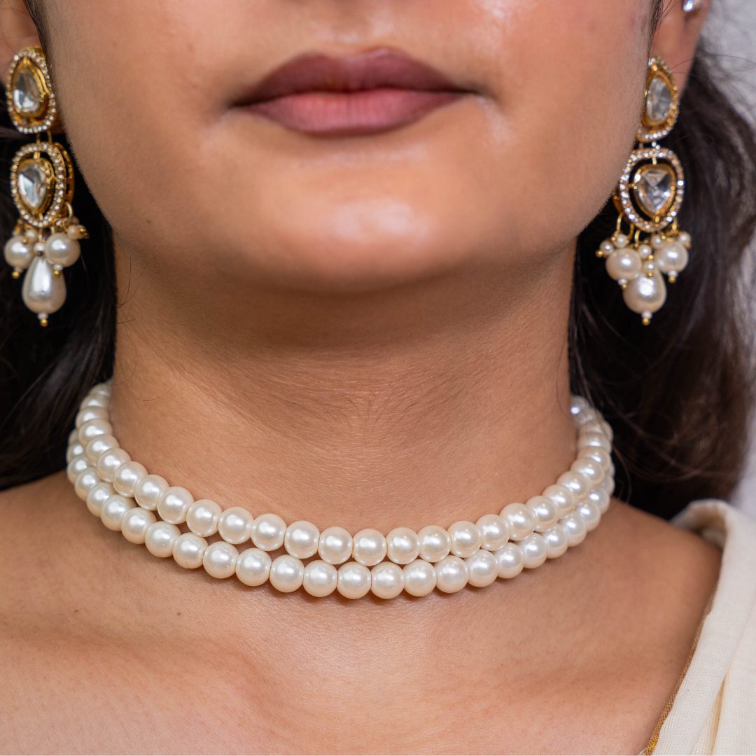 Pankhuri Pearl Drop Earrings