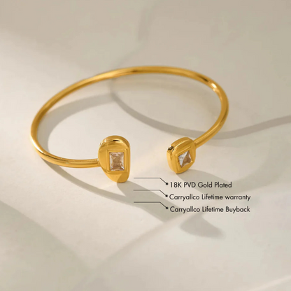 The Noor Adjustable Vintage Cuff Bracelet