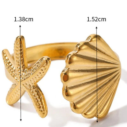 Tide & Treasure Adjustable Ring