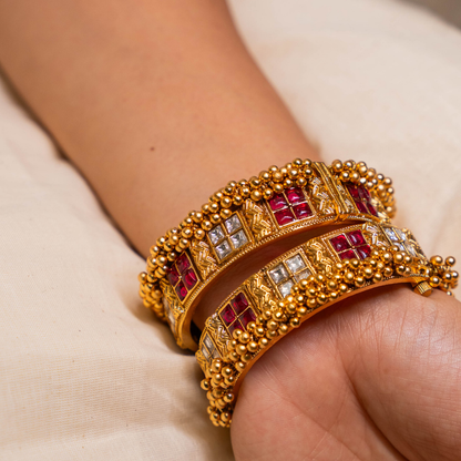 Set of 2 Wamika Bangels