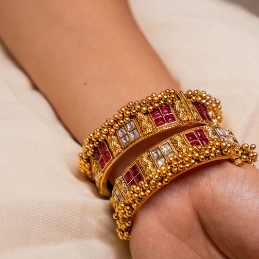 Set of 2 Wamika Bangels