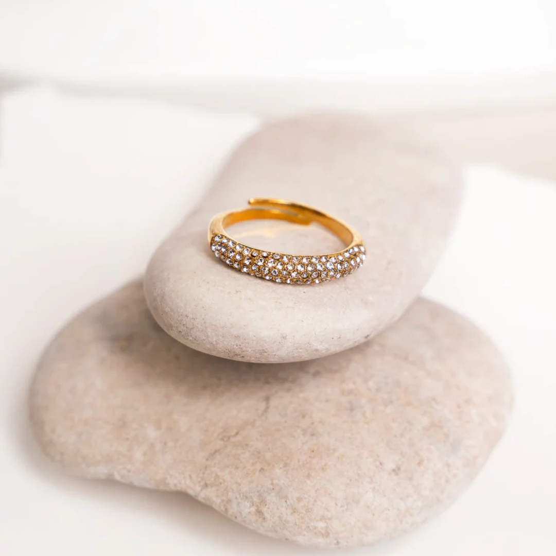 Aurora Elegance Adjustable Ring