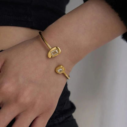 The Noor Adjustable Vintage Cuff Bracelet