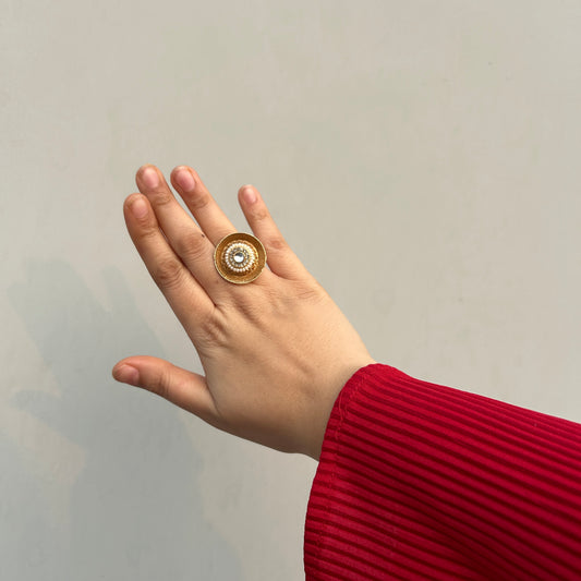 The Extravagant Statement Adjustable Ring